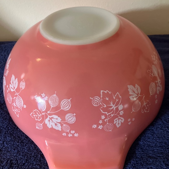 Gooseberry Pyrex VTG Pink #444 Mixing Bowl - Picture 8 of 10